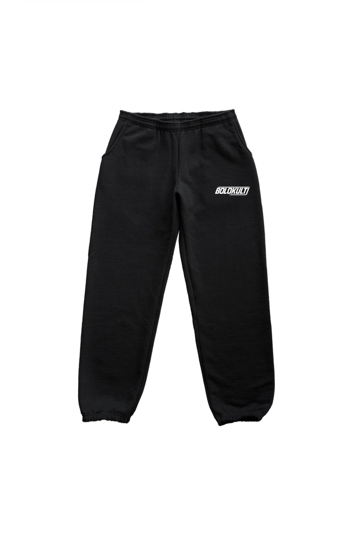 BLACK BAGGY JOGGERS